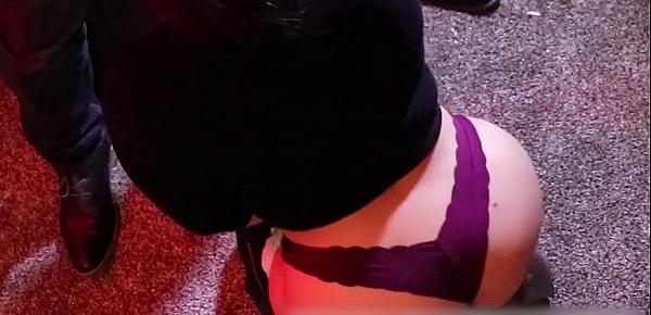  Sucking His Cock After First Date Teasing Him My Pussy Ft. Panties Out Jean